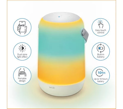 WIZ True Portable Smart Table Lamp - White