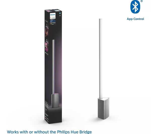 PHILIPS HUE Signe Gradient White & Colour Ambiance Smart LED Table Lamp - Black