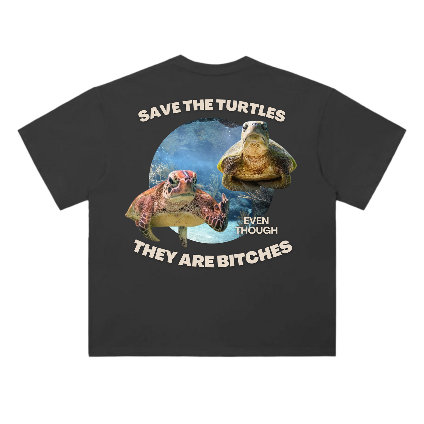 SAVE THE TURTLES T-SHIRT
