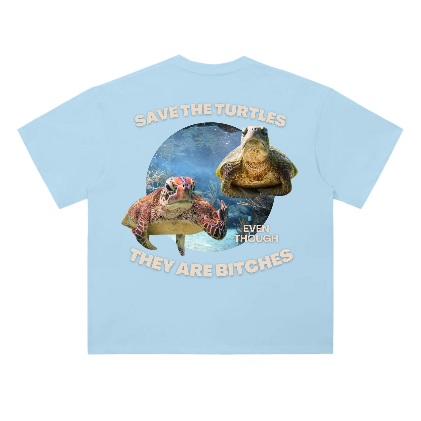 SAVE THE TURTLES T-SHIRT