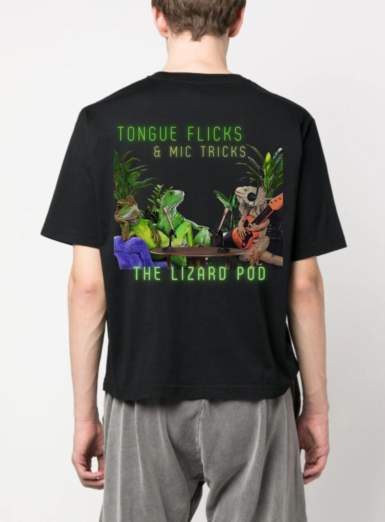 THE LIZARD POD T-SHIRT