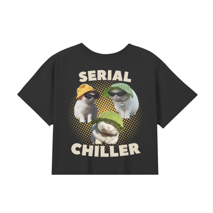 "SERIAL CHILLER" BABY TEE