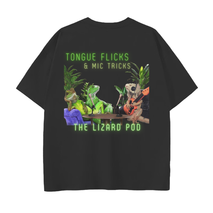 THE LIZARD POD T-SHIRT