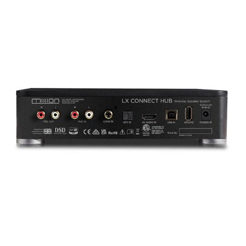 Mission LX Connect Wireless Speaker System Lux White