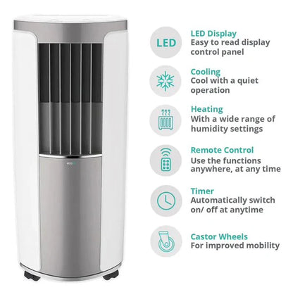 EcoAir Apollo MK2 12k BTU Heat Pump Portable Air Conditioner