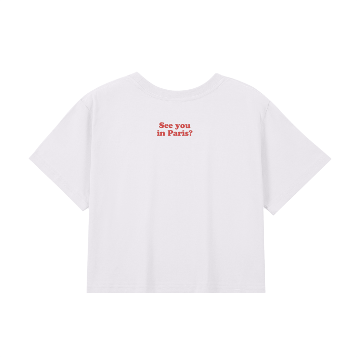 "SEE YOU IN PARIS?" BABY TEE