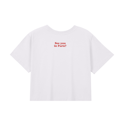 "SEE YOU IN PARIS?" BABY TEE