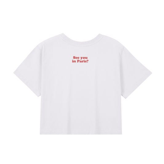 "SEE YOU IN PARIS?" BABY TEE