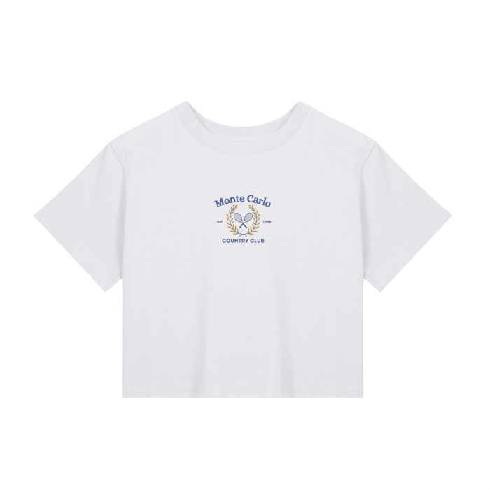 "MONTECARLO" BABY TEE